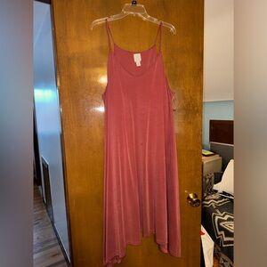 Pink Coral Flowy Dress Size XL
